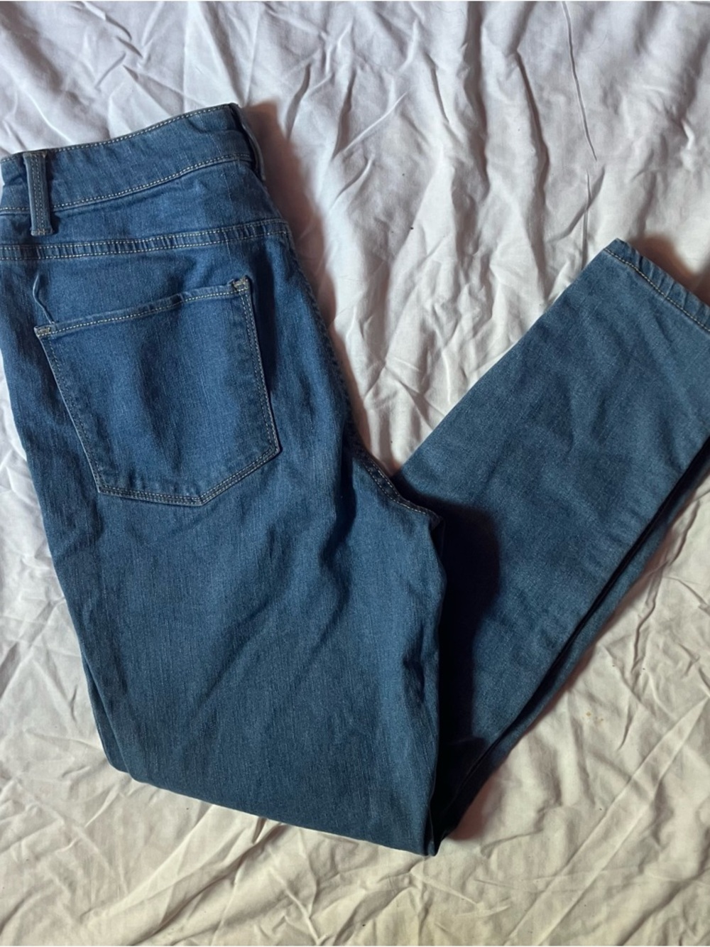 No Boundaries Women's Straight Dark Blue Jeans